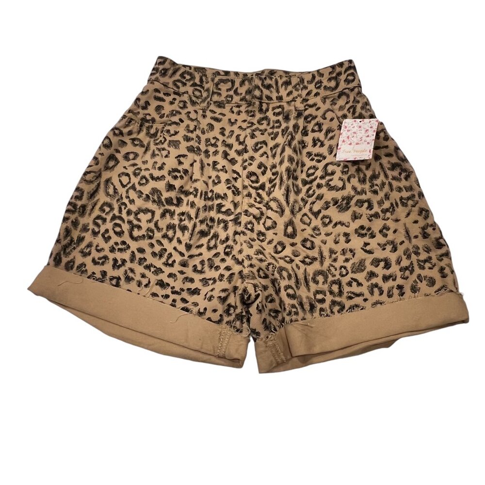Free People Cheetah High Rise Shorts, NWT, 25 - Picture 9 of 9